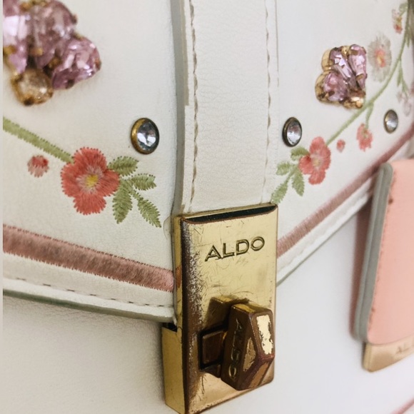 Aldo Floral Embellished Bag - Picture 9 of 14